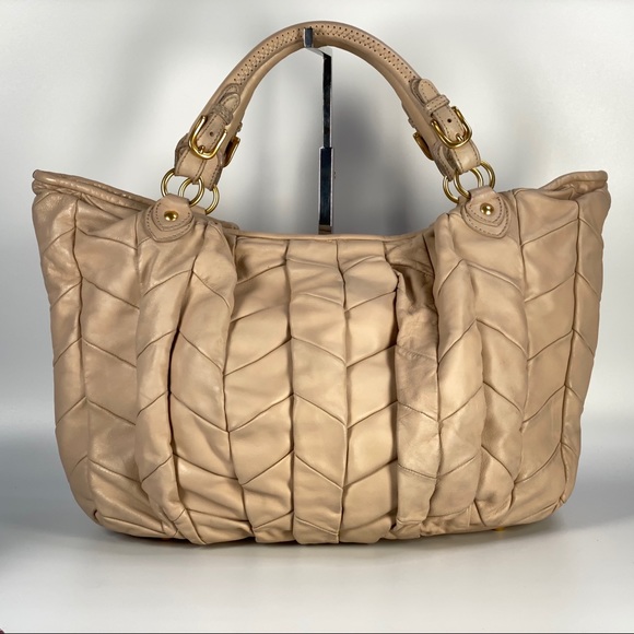 Authentic MIU MIU XL 2Way Chevron Bag - Picture 5 of 15